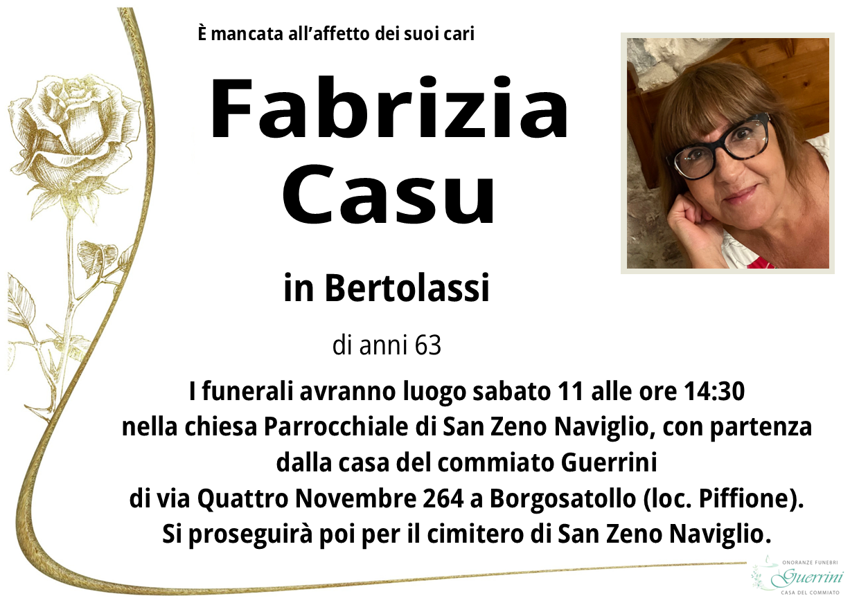 Al momento stai visualizzando Fabrizia Casu